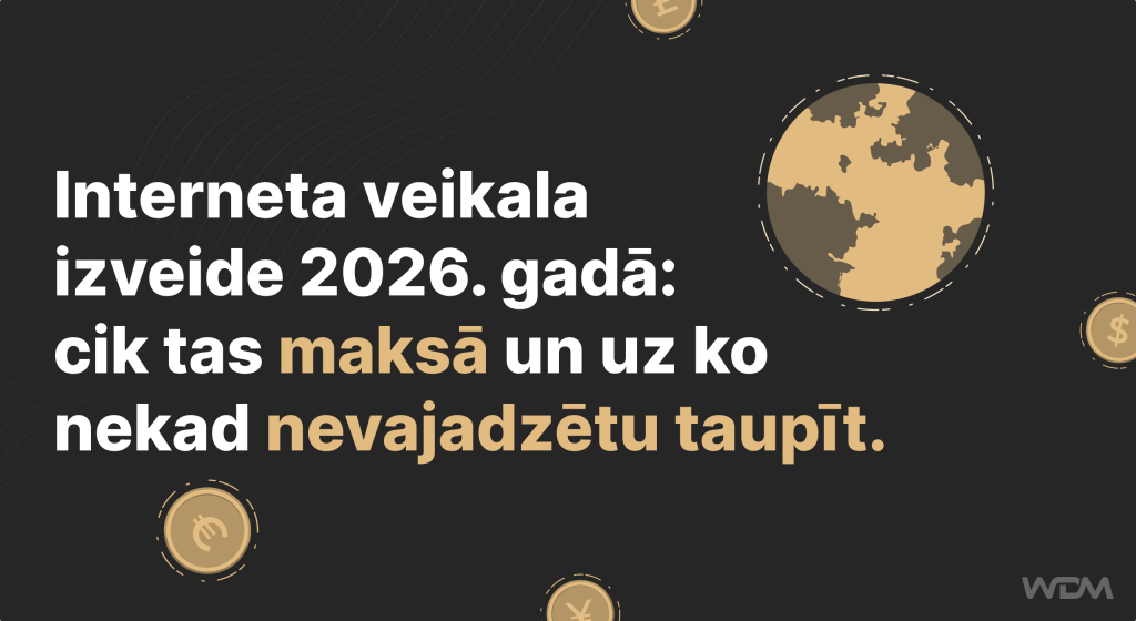Interneta veikala izveide 2026. gadā: cik tas maksā un uz ko nekad nevajadzētu taupīt.