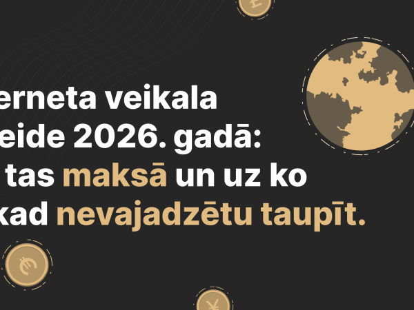Interneta veikala izveide 2026. gadā: cik tas maksā un uz ko nekad neietaupīt.