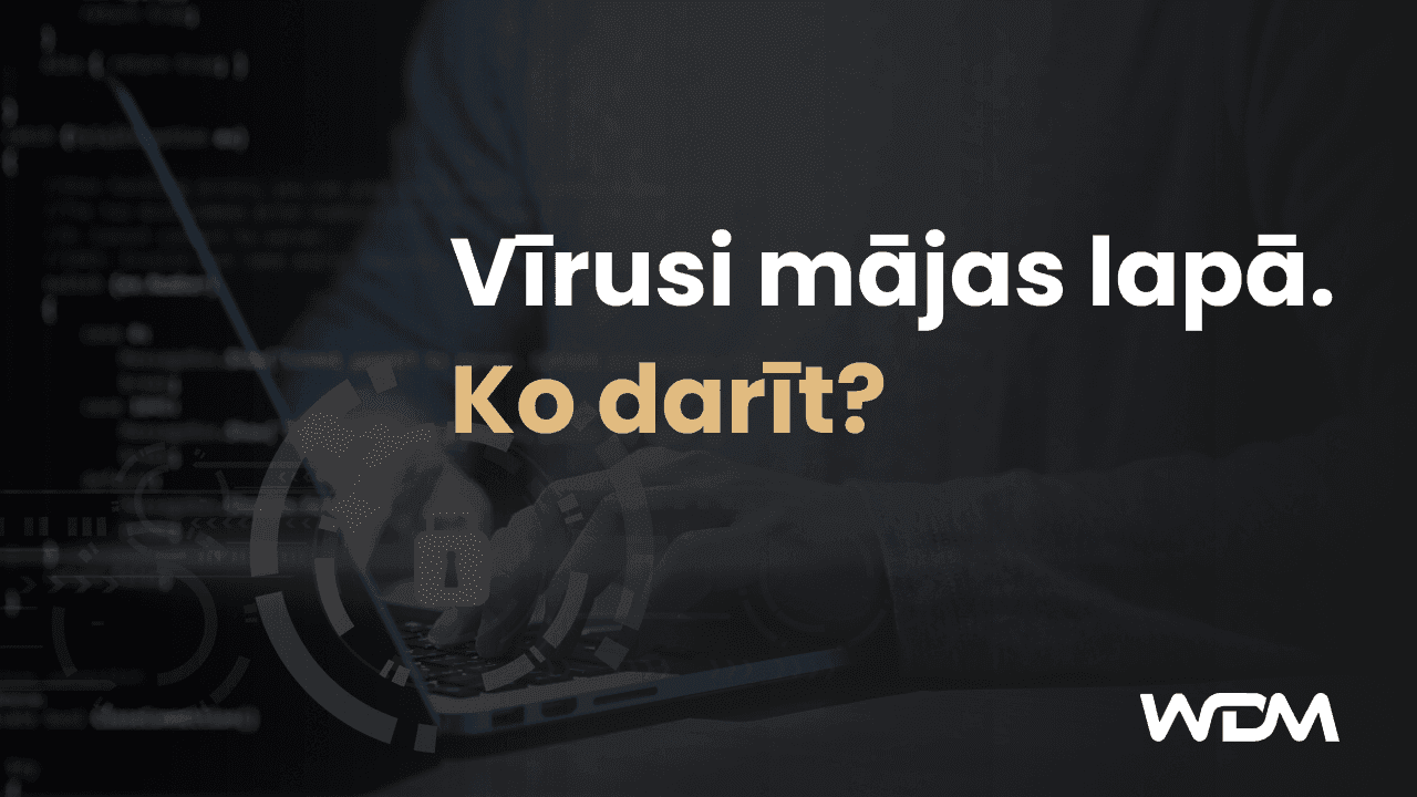 Vīrusi mājas lapā – ko darīt?