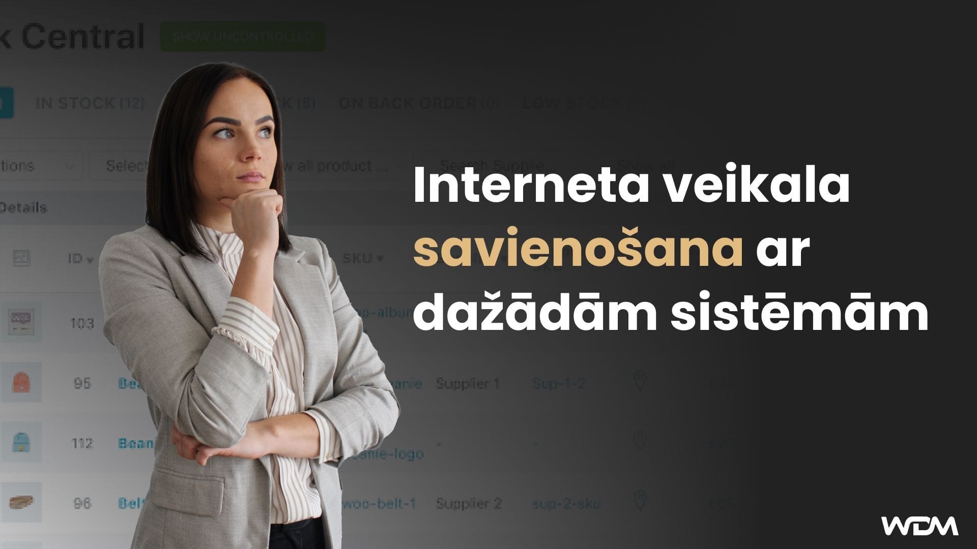 Interneta veikala savienošana ar dažādām sistēmām